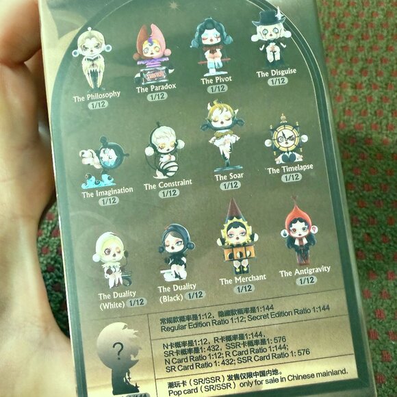 POP MART SKULLPANDA | Image of Reality Series -Duality (BLK) Figurine - OPEN BOX - Picture 7 of 11